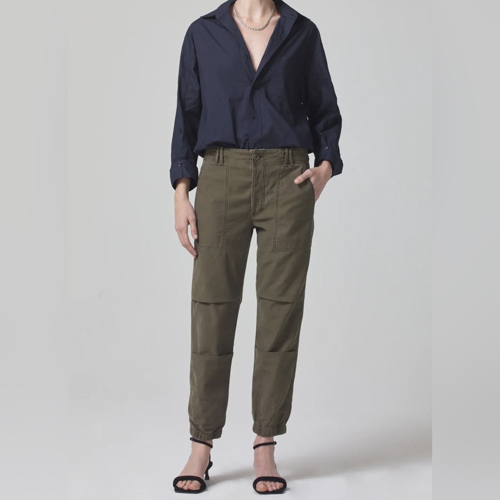 CITIZENS OF HUMANITY Agni Straight Utility Trousers Size 31 - Picture 1 of 9